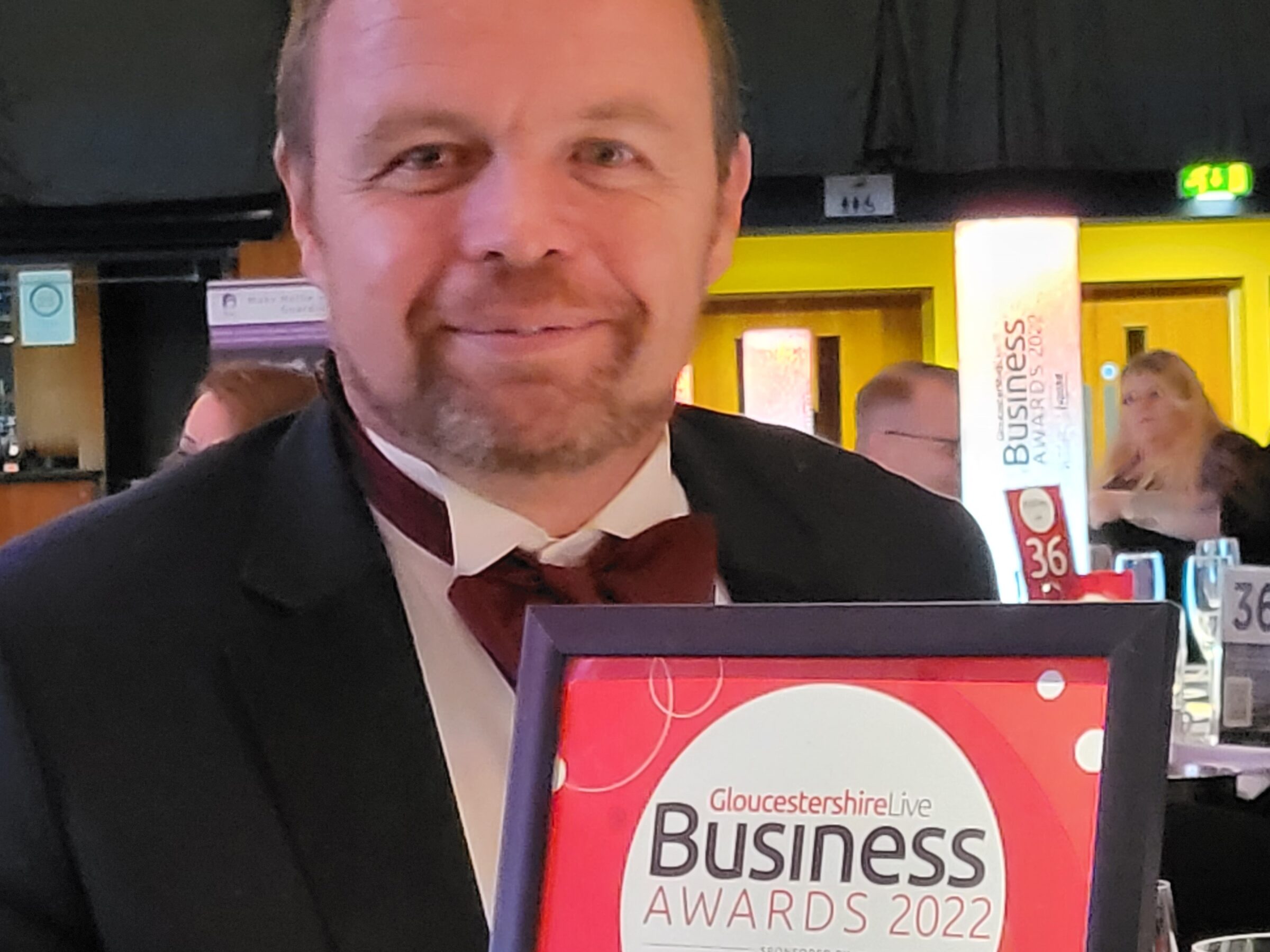 Marc Winner GloucestershireLive Business Awards 2022