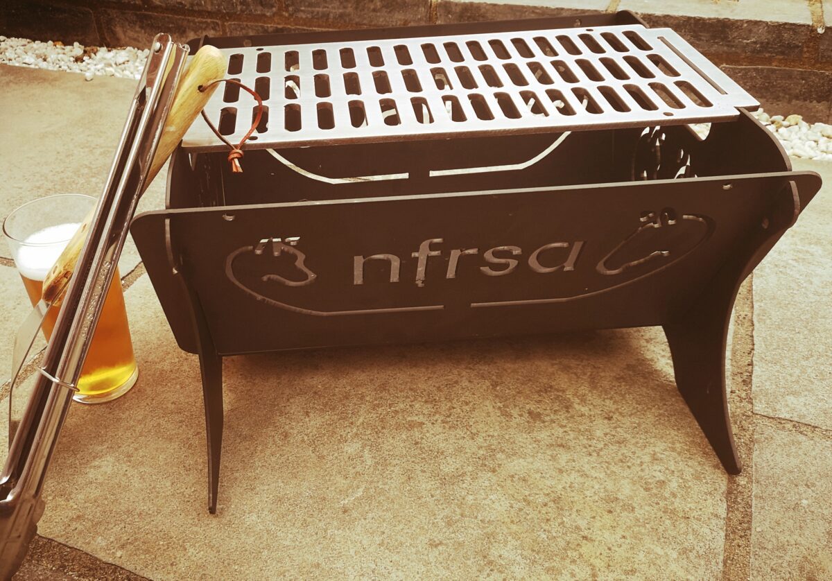 Foldup Fire Pit / Wood Burner & BBQ Kyeburn