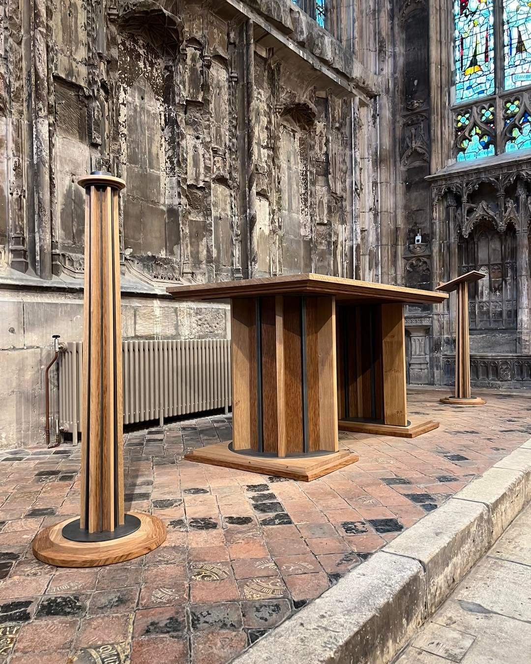 Liturgical Furniture in the Lady Chapel